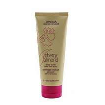 AVEDA Cherry Almond Body Scrub Exfoliate Wash Sweet Blossom Floral 6.7oz 200ml - £17.98 GBP