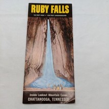 Ruby Falls Inside Lookout Mountain Caves Chattanooga Tennessee Brochure - $16.03