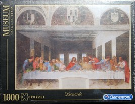 Clemontoni Leonardo DaVinci The Last Supper 1000 pc Jigsaw Puzzle Renais... - $19.79