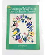 Claire Bryant Iron-On Transfer Pattern American Wild Flowers  - £11.32 GBP