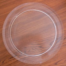 12&quot; KENMORE 3390W1A044 GLASS TURNTABLE PLATE / TRAY 9 1/4&quot; Roller Used C... - $29.39