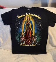 Virgen De Guadalupe Pray Star Stars Cherub Religion Virgin Mary T-SHIRT Shirt - £8.97 GBP+