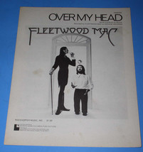 Fleetwood Mac Sheet Music Vintage 1975 Over My Head - £19.97 GBP