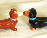 Westland Magnetic Kissing Dachshund Dogs Salt and Pepper Shakers - $16.82
