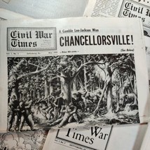 Rare Vintage Civil War Times Newspaper Format Vol 1 / No. 2-10  - £85.46 GBP