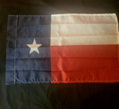 Texas Garden Flag 12&#39; x 18&quot; Nylon Made in USA by Valley Forge American made - £17.40 GBP