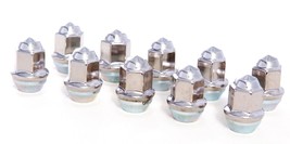 Set of 10 NEW Ford Mustang Factory OEM Polished Stainless Lug Nuts Mustang GT - £15.91 GBP