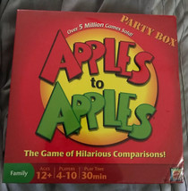 Mattel Apples to Apples Party in a Box Family Card Game- Brand New - $12.49