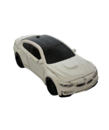 Hot Wheels BMW M4 White Toy Car Diecast Loose Black Windows Trapezoid 5 ... - £7.89 GBP