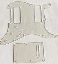 Guitar Pickguard for Fender Stratocaster P90 2 Pickup+Backplat Clear Tra... - £20.35 GBP