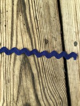 5 yds 3/4” navy ric rac trim - £5.62 GBP