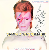 David Bowie - Aladdin Sane - photo signed Never before seen -B3 - £1.46 GBP