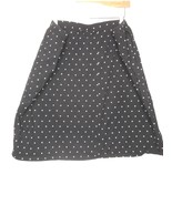 Catherines Womens Black Polka Dots Pull On Skort Elastic Waist Size 3X 2... - $19.99