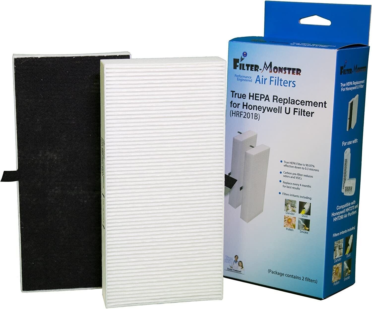 Primary image for Filter-Monster True HEPA Replacement Filter Compatible with Honeywell U Filter
