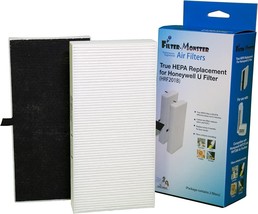 Filter-Monster True HEPA Replacement Filter Compatible with Honeywell U ... - £21.32 GBP