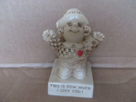 Vintage 1970&#39;s Cm Paula Co Figure This Is How Much I love You - £11.15 GBP