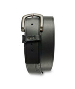 ANDREW MARC New York Dayton Leather Belt Black BELT 32/80 - $2,256.57 MXN