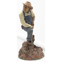 Tom Clark ENOCH Figurine #28 Farmcore Farmer Hard Working Man Digging 1983 Gnome - £32.10 GBP