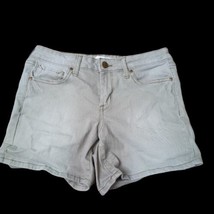 Women’s Jessica Simpson Size 2/26 4.5&quot; Green Bermuda Jean Shorts c - £4.81 GBP