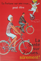 Salute Su 2 Ruote - Pub Bici - Originale Poster - Manifesto - Litografia... - $229.82