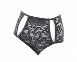 FOR LOVE &amp; LEMONS Womens Briefs Flowers Lace Elegant Stylish Black Size XS - $19.39