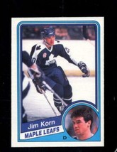 1984-85 O-PEE-CHEE #304 Jim Korn Nm Maple Leafs *X95739 - £1.91 GBP