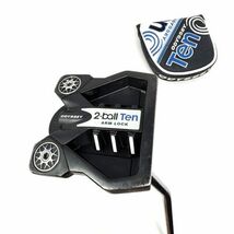 Odyssey 2-Ball Ten Armlock Mallet Style Putter 40" Steel Shaft RH W/ Hea... - $197.95