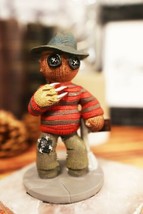 Ebros Pinheadz Monster with Voodoo Stitches Figurine 4.25&quot;H (Freddy Krueger) - £14.38 GBP