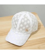 Diamond-Studded R Cap Women&#39;s Lace Floral Rhinestones M Cap Sun Shade Ne... - $10.50