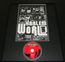 Harlem World The Movement 1998 Framed 16x20 CD &amp; Poster Display - £63.07 GBP