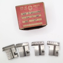 Geometric Tool Co. Set Of Chasers 3/4&quot; D Milled Proj To Cut 3/4&quot;-16 NF 45° - £23.58 GBP
