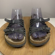 Birkenstock Granada Black Soft Footbed Womens Size 6 EU 37 Sandals Shoes... - £30.92 GBP