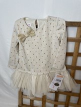 Bonnie Jean 2T Gold And Cream Dress NWT - £11.19 GBP