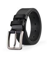 Premium Men&#39;s Alloy Square Pin Buckle Belt - Stylish PU Leather Belt for... - £7.20 GBP