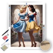 Pin-Up Princesses - Diamond Painting Kit - £15.65 GBP+