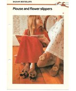 Mouse And Flower Slippers - Marshall Cavendish Limited - Pattern - £3.13 GBP