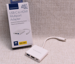 USB-C To Hdmi Usb 3.1 Usbc Multiport Adapter - White - NS-PCACHM By Insignia RB3 - £15.93 GBP