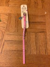 Dog Collar Size XXSmall Pink W Attached Heart Bling Charm 3/8"x8-10"-New... - $87.88