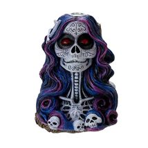 Day of the Dead Sugar Skull Backflow Burner - $18.80