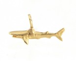 Shark Unisex Charm 14kt Yellow Gold 413095 - $79.00