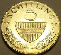 Proof Austria 1969 5 Schillings~Lippizaner Stallion~29,000 Minted~Key Da... - $10.57