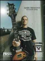 Creed Alter Bridge Mark Tremonti Signature Model PRS guitar advertisement print - £2.83 GBP