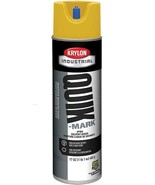 Krylon Industrial Quik-Mark Sb Inverted Marking Paint Apwa Safety Yellow... - £61.13 GBP