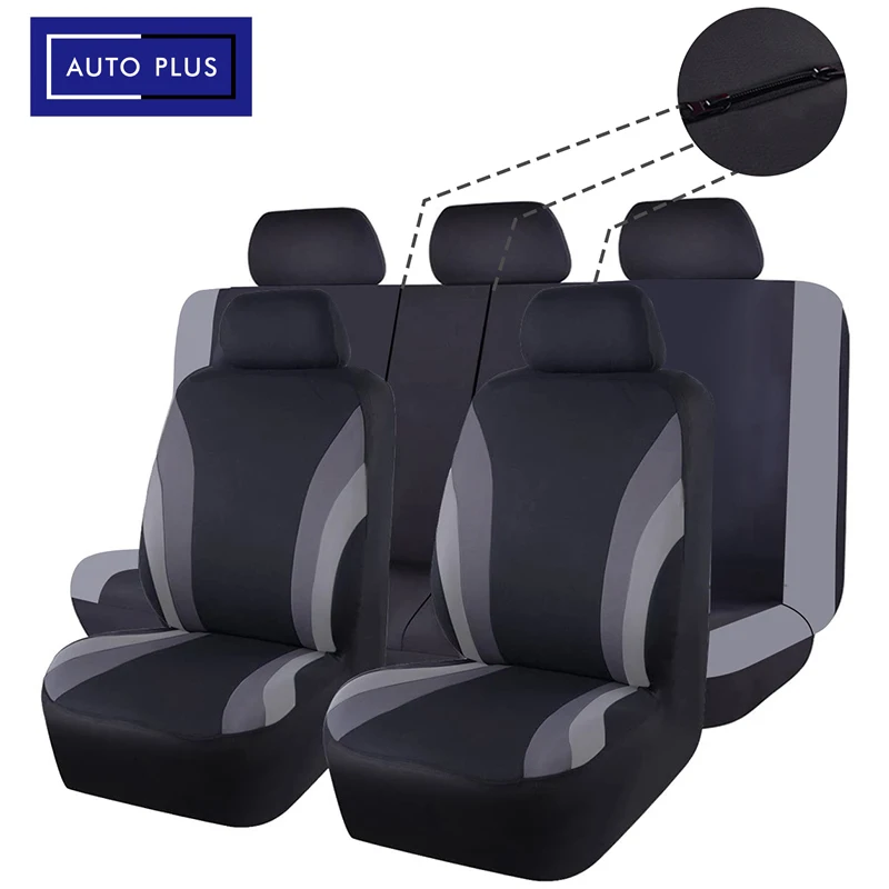 Universal Car Seat Covers Full Set Universal Breathable Fabric Fit for most car - £26.03 GBP+
