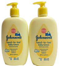 Johnson&#39;s Head-To-Toe Baby Lotion 15 Oz (444 ml) With Pump - 2 Pack - $32.95