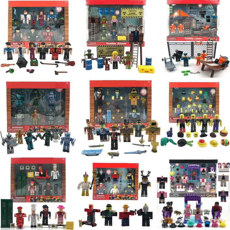 Virtual World Roblox Figurine Roblox Brinquedo Juguetes Block Doll Game - £15.82 GBP+