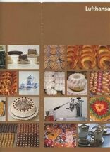 Lufthansa Airline Coach Class Menu 1968 Philadelphia to Frankfurt  - $21.78