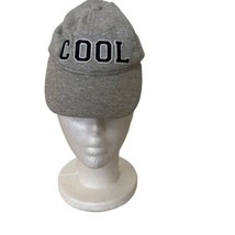 Carters Baseball Cap Gray Heathered Cool Spellout Hat 0-3 months - £4.68 GBP