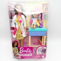 Mattel Barbie You Can Be Anything Pediatrician Doctor 12&quot; Doll Playset - $24.99