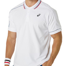 Asics Classic Polo-Shirt Men&#39;s Tennis T-shirts Sport Top AsiaFit NWT 2041A287100 - £72.29 GBP